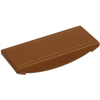 Läufer 39218 Scala Wiegelöscher, naturgenarbtes Rindsleder, cognac, Handgefertigt aus Echtleder in Deutschland, Löschwiege aus Leder