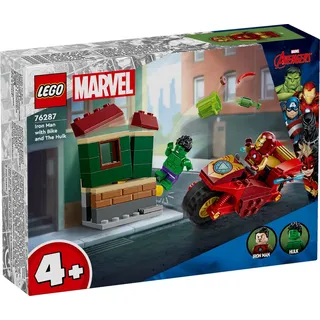 LEGO Marvel Super Heroes Iron Man mit Bike 76287