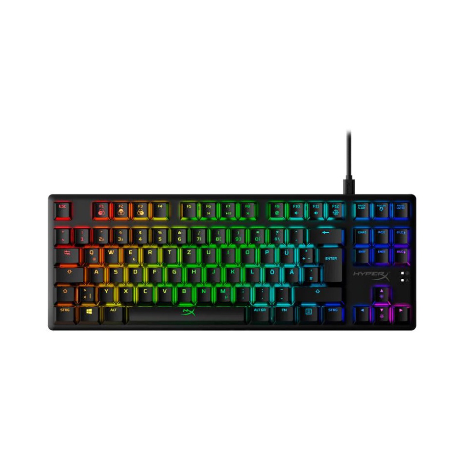 Bild von HyperX Alloy Origins Core - Mechanische Gaming-Tastatur - HX Red (DE-Layout)