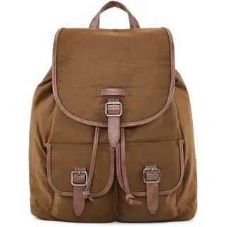 Tom Tailor Herren Rucksack TOM im Vintage-Look, grün, Gr. ONESIZE