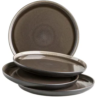 Mäser Dessertteller-Set, Steinzeug, Niara,