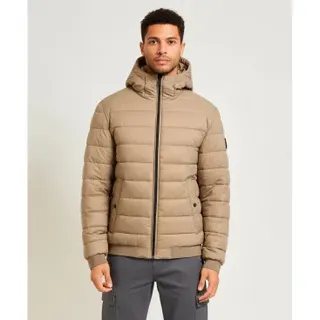 BOSS für Herren. 50543616 Odenis beiger Mantel (54), Lässig, Polyamid