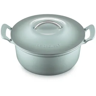 Le Creuset Modern Heritage Rundauflaufform aus Gusseisen, Sea Salt