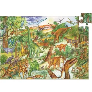 Entdeckerpuzzle: Dinosaurs, booklet