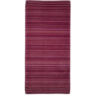 Pip Studio Geometric Print Duschtuch Dark pink 70x140cm (1 Stück)