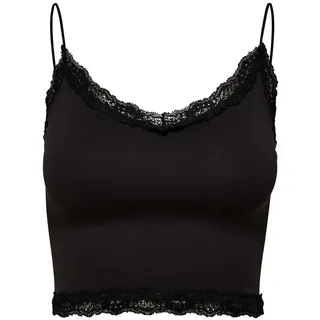Only ONLVICKY LACE SEAMLESS CROPPED TOP Damen T-Shirt