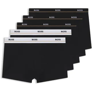 Boss Trunk 5P Essential Boxershorts Schwarz XXL 5er Pack