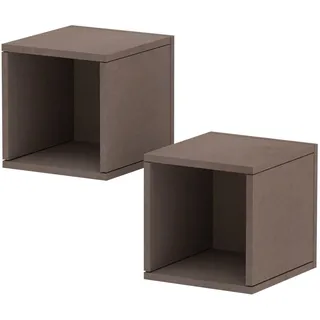 Home Affaire Wandregal 28 x 30 x 29 cm Braun