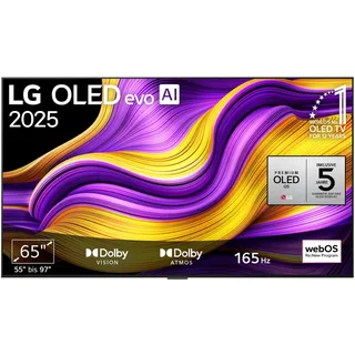 LG OLED65G57LW 65" 4K OLED evo AI Smart TV G5