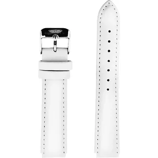 BOBROFF Herren-Armbanduhr BFS013 Weißes Lederarmband