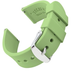 Archer Watch Straps - Uhrenarmbänder aus Silikon mit Schnellverschluss - Grüner Tee, 23mm