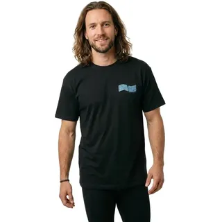 Santa Cruz Tiki Hand Strip Kurzarm-t-shirt - Black - S