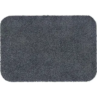 Casita Fußmatte Carlos Granit-Schwarz, 55x90 cm, innen und außen, waschbar