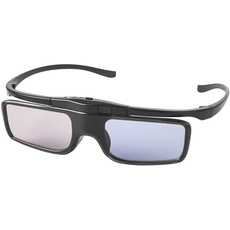 RF 3D Brille, Active Shutter RF 3D Brille wiederaufladbar Geeignet für RF 3D TV Projektoren, RF 3D Brille 1er-Pack