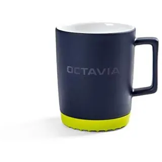 Skoda 5E3069601 Octavia Porzellanbecher Kaffeetasse Silikonuntersetzer Kaffeetasse Accessoires
