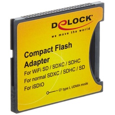 Bild von Adapter CompactFlash Typ I > SD Card, Single-Slot-Cardreader, CompactFlash [Adapter] (62637)