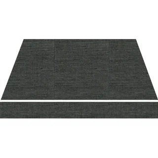 Spettmann Seitenzugmarkise Visor 150 x 200 cm Grau Meliert Gestell Anthrazit