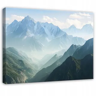 hyidecorart Bilder Berge Natur Landschaft Modern Wohnzimmer 100x70