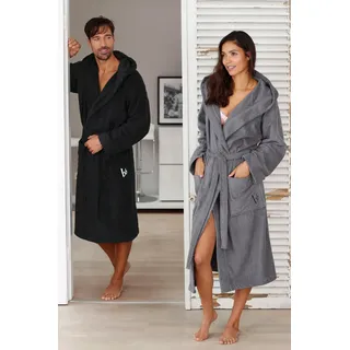 Bruno Banani Bademantel Robby Schwarz XS