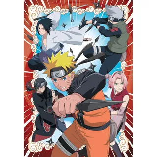 Clementoni Naruto Puzzle 1000 Teile Erwachsene - Anime Puzzle Erwachsene in 70 x 50 cm - Puzzle Erwachsene anspruchsvoll von Clementoni 39831