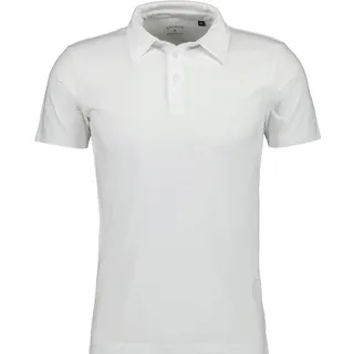 Poloshirt RAGMAN, Herren, Gr. XXL, weiß, Piqué, 91% Baumwolle 9% Elasthan, regular fit, ohne Ausschnitt, Shirts Poloshirt