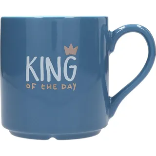 Depesche 0013594-005 Lieblingsbecher Motiv Nr. 5, Henkeltasse mit Spruch, 300 ml, aus Porzellan, teilweise mit Goldfolie und Innendruck