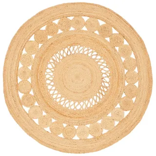 Pergamon Naturfaser Teppich Jute Salsa Modern Rund Rund