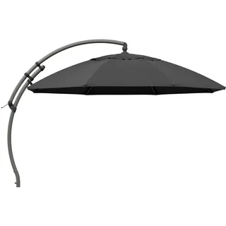 SUN GARDEN Easy Sun Ø 375 cm Grau