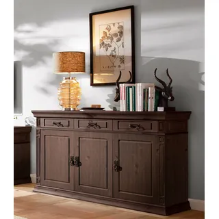 OTTO home Vinales 158 x 83 x 39 cm dunkelbraun