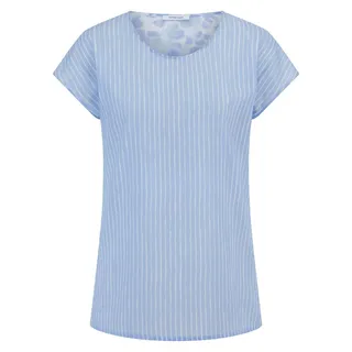 Ärmellose Bluse Peter Hahn blau