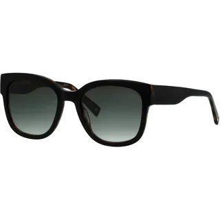 Sonnenbrille BRENDEL EYEWEAR "Modell 906203", Damen, schwarz, leicht glänzend, Sonnenbrillen Sonnenbrille, Form Karree/Eckig, Logoschriftzug auf Bügel, Kunststofffassung