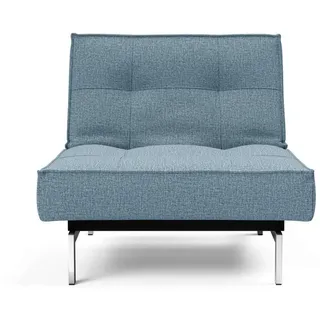 Innovation Living Sessel Splitback Polyester 90 x 79 x 90 cm Blau