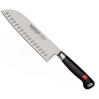 Burgvogel SOLINGEN Santokumesser Master Line (7 Zoll = 18 cm) Santoku mit Kulle, B