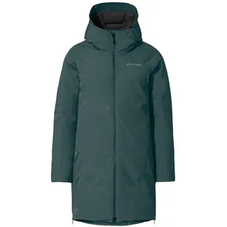 VAUDE Damen Wintermantel Mineo Coat IV, warm, wasserdicht, winddicht und atmungsaktiv, deep pond, 40
