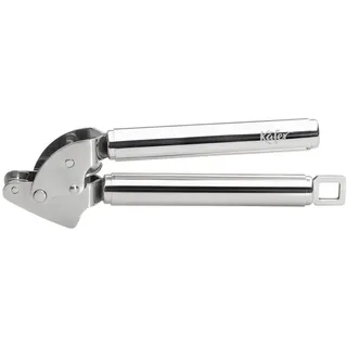 Käfer Knoblauchpresse , Edelstahlfarben , Metall , 5.5x3x20 cm , Küchenzubehör, Küchenhelfer, Küchenpressen