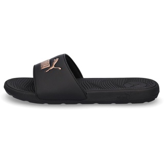 Puma Damen Cool Cat 2.0 WNS Slide Sandal, Black Rose Gold, 40.5 EU