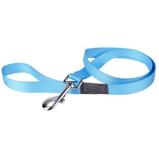 Wouapy Leine Basic Line, Leine für Hunde 20 mm x 1 m, Blau