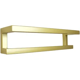 Loft42 Handtuchständer Fester Gold , Goldfarben , Metall , 48x12x12 cm , Badezimmer, Badezimmerausstattung, Handtuchhalter