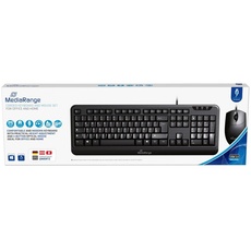 Bild MROS108 Keyboard and Mouse Set schwarz,