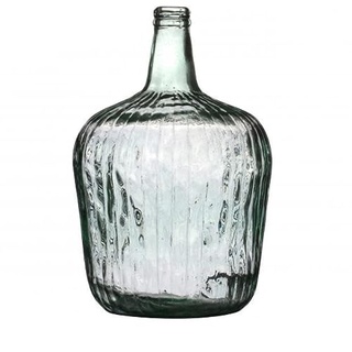 NATURAL LIVING VASE Dame Jeanne Sahara 10L AUS RECYCELTEM Glas DURCHM. 26CM X H39CM