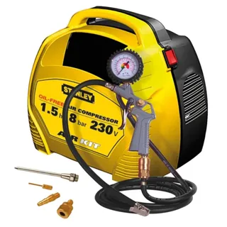 Stanley Kompressor 8 Bar ölfrei