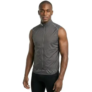 Rapha Brevet Element Wind Weste - Grey / White - S