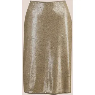 MADELEINE Sommerrock »Paillettenrock Schlanker Pencil-Skirt mit Wendepailletten«