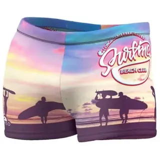 Turbo Surf Afternoon 2017 Badehose Boxer - Black - 3XL