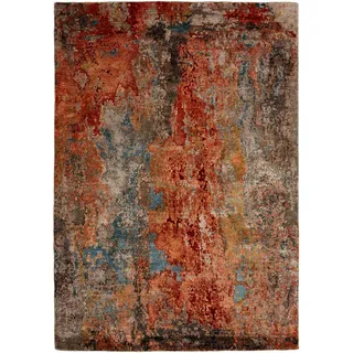 Cazaris Orientteppich , Multicolor , Textil , Abstraktes , rechteckig , 250x350 cm , für Fußbodenheizung geeignet, antistatisch , Teppiche und Böden, Teppiche, Orientteppiche