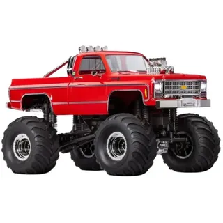 Traxxas 1/18 Trx-4mt Chevrolet K-10 4x4 Monster Truck Rtr Brushed Rc-auto - Red