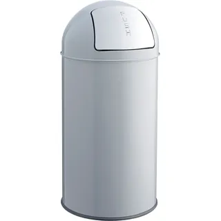 helit H2401487 - Push-Abfallbehälter „the dome“ 50L, mittelgrau