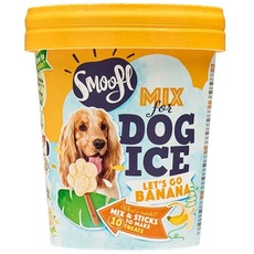 Smoofl Dog Ice Mix 160 g with banana