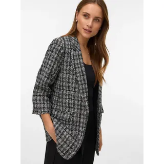 Vero Moda Longblazer »VMFRIDA LS REGULAR BLAZER NOOS« ohne Verschluss und mit gerafften 3/4 Arm, grün