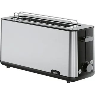Braun PurShine Langschlitz-Toaster Schwarz